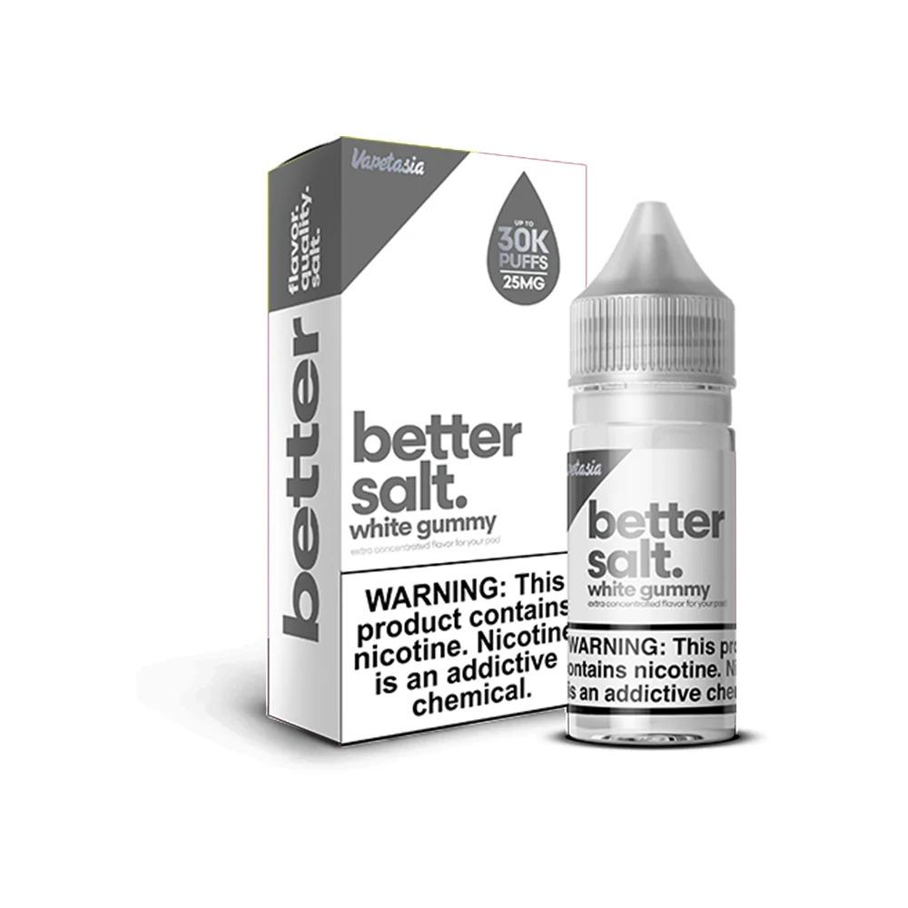 White Gummy Bettersalt By Vapetasia