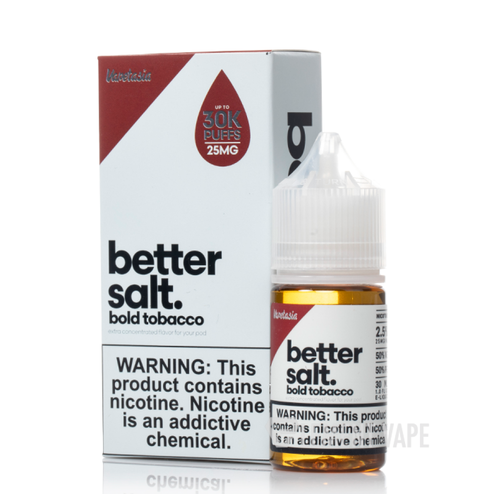 Bold Tobacco Bettersalt by Vapetasia